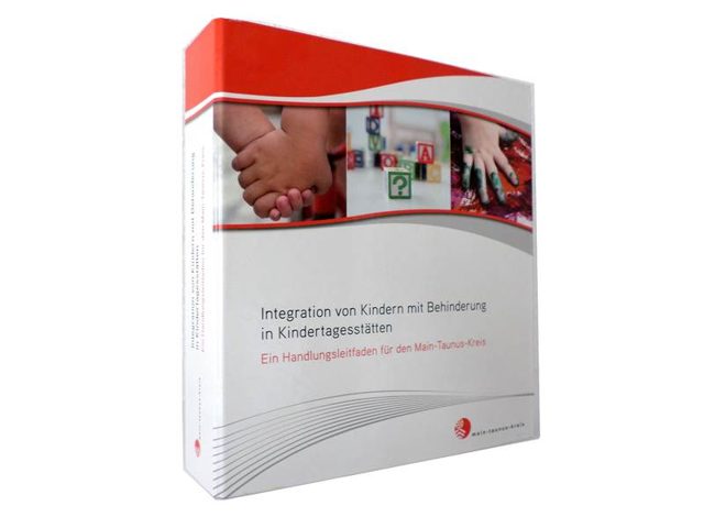 Ordner zum Thema Integration von Kindern mit Behinderung in Kindertagesstätten