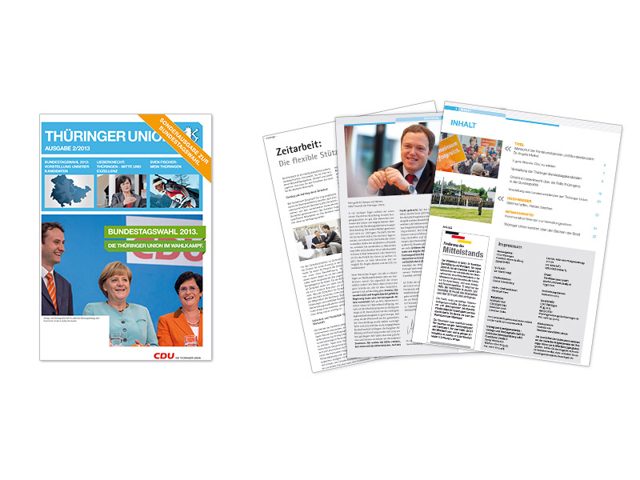 Mitgliedermagazin der CDU Thüringen